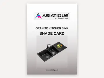 Asiatique Sink Shade Card catalogue cover