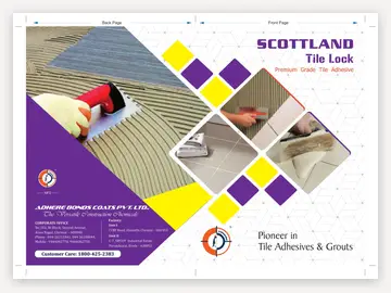 Scotland Tile Adhesives & Grouts catalogue cover
