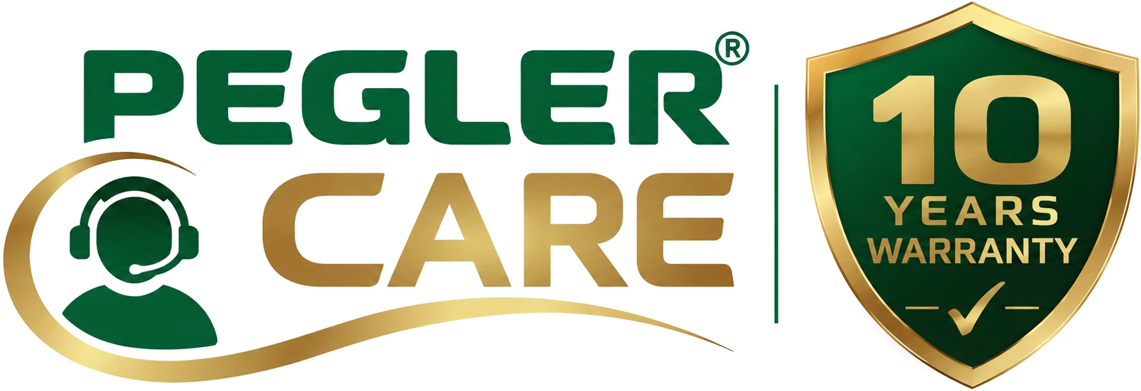 Pegler Care — 10 years warranty