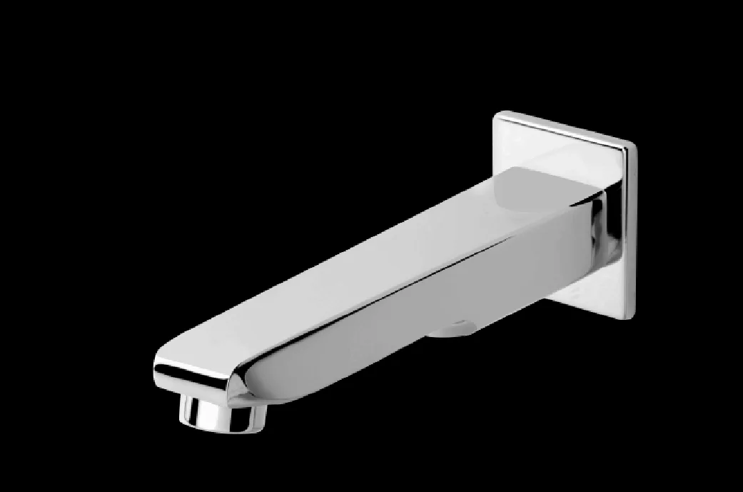 Diverter Plain Spout with Wall Flange