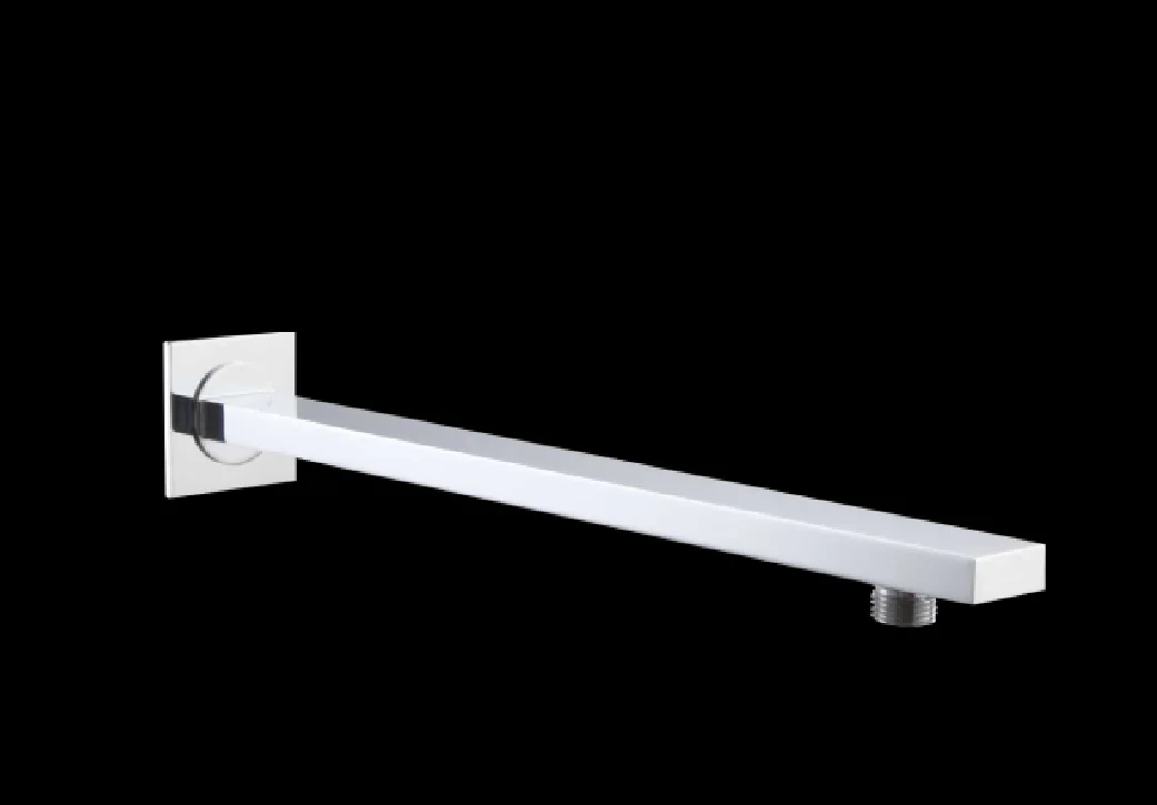 Shower Arm With Flange Rectangle 18"