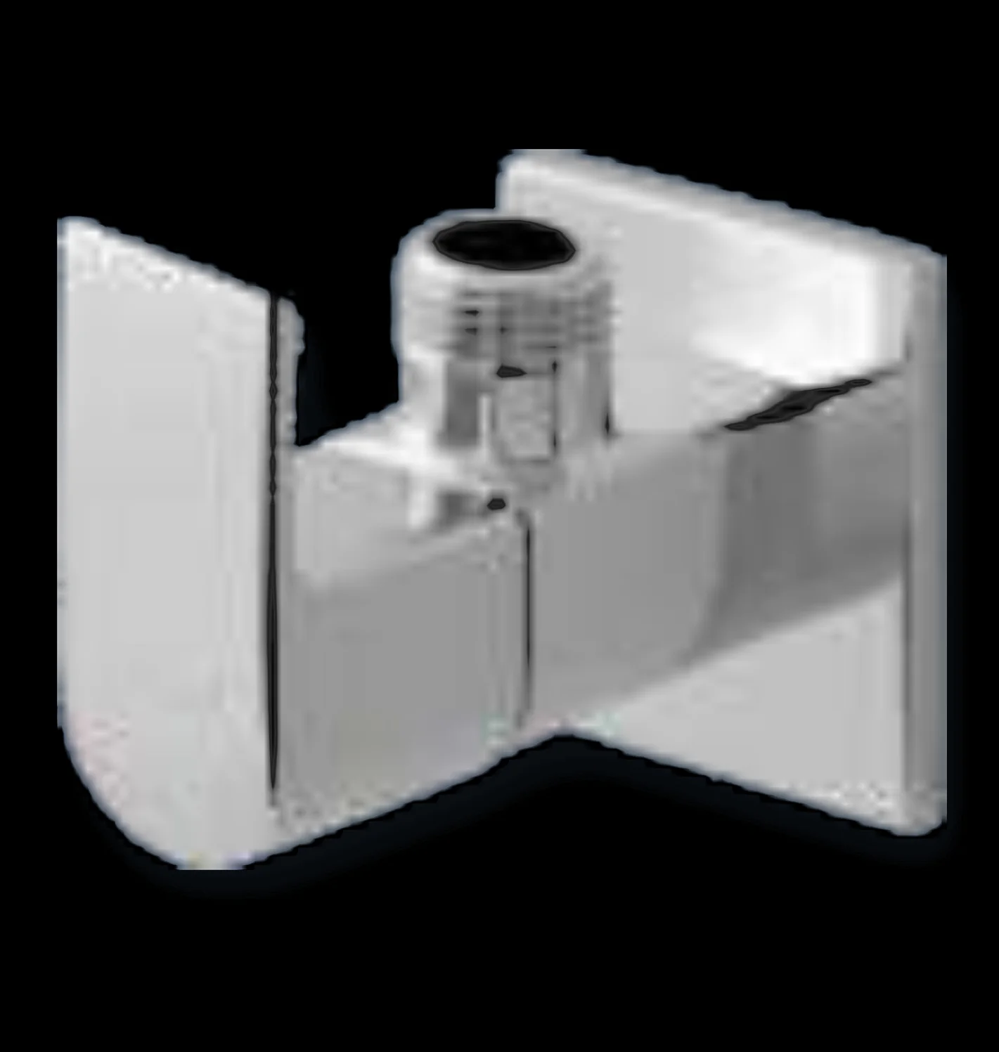 Angle Cock with Wall Flange