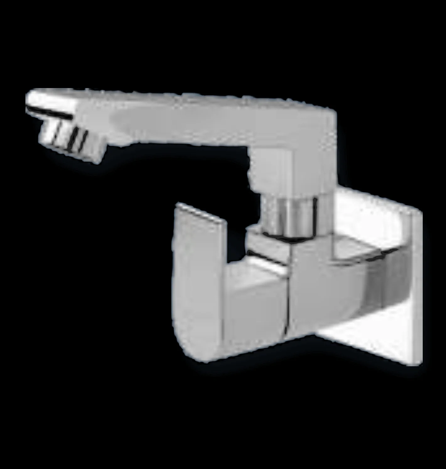 Sink Cock with Swivel Casted Spout Wall Mounted
